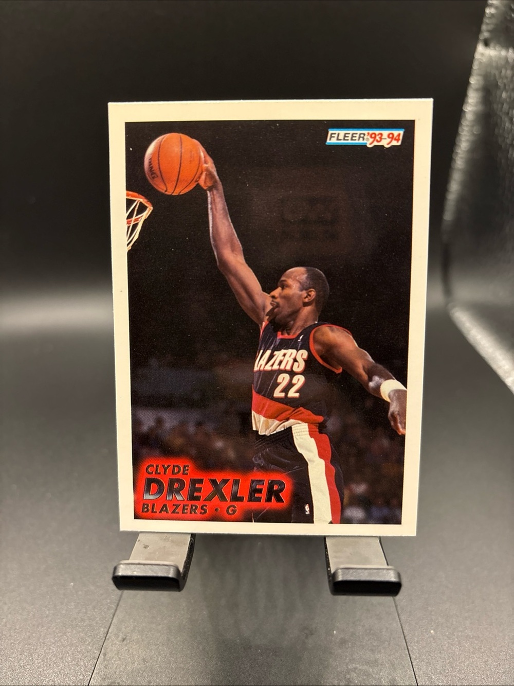 1993-94 Fleer #173 Clyde Drexler Portland Trail Blazers